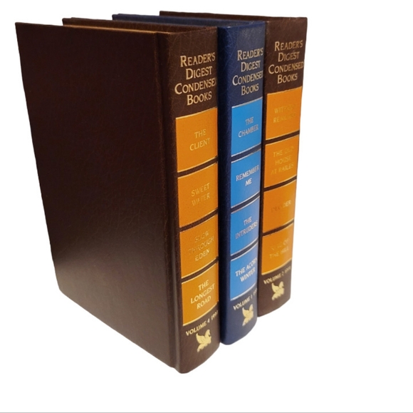 3 Readers Digest Vintage Orange Blue Decor Vol 4 1993, Vol 1 1995, Vol 2 1994 - Picture 2 of 7